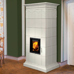 Изразцовая печь-камин Hein Orient Q1